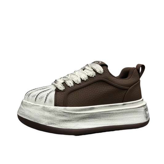WORN SHELL LOW / BROWN